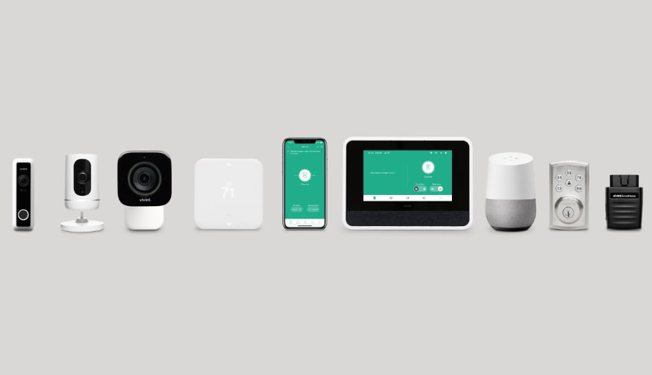 Vivint home security product line in Wilmington